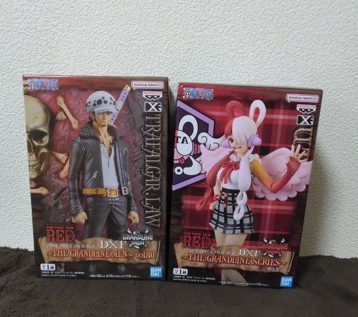 ワンピース ONE PIECE  FILM RED  DXF フィギュア トラファルガー・ロー 、ウタ