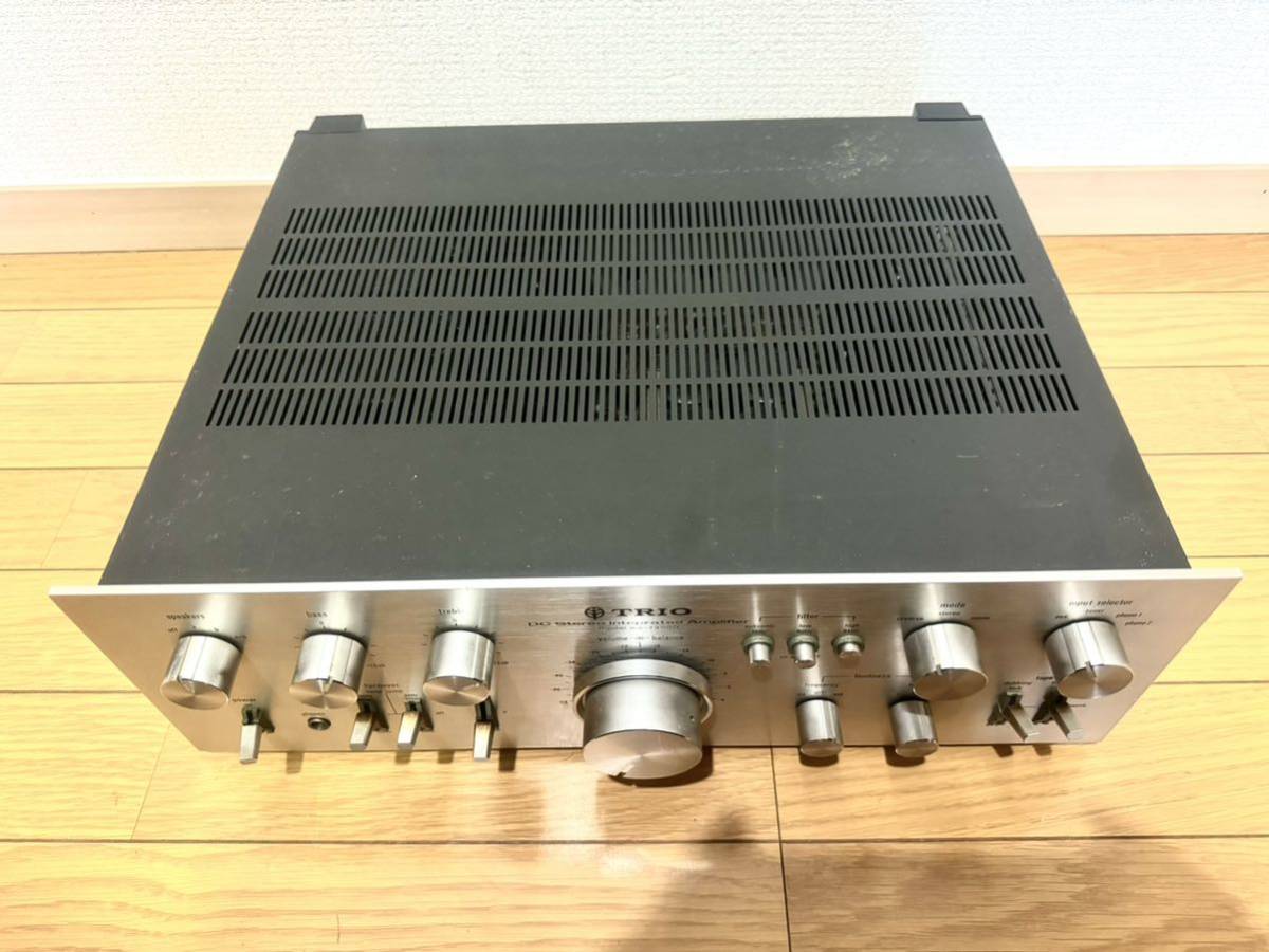 TRIO KA-7300D プリメインアンプ トリオ　通電確認済み　オーディオ機器 _画像3