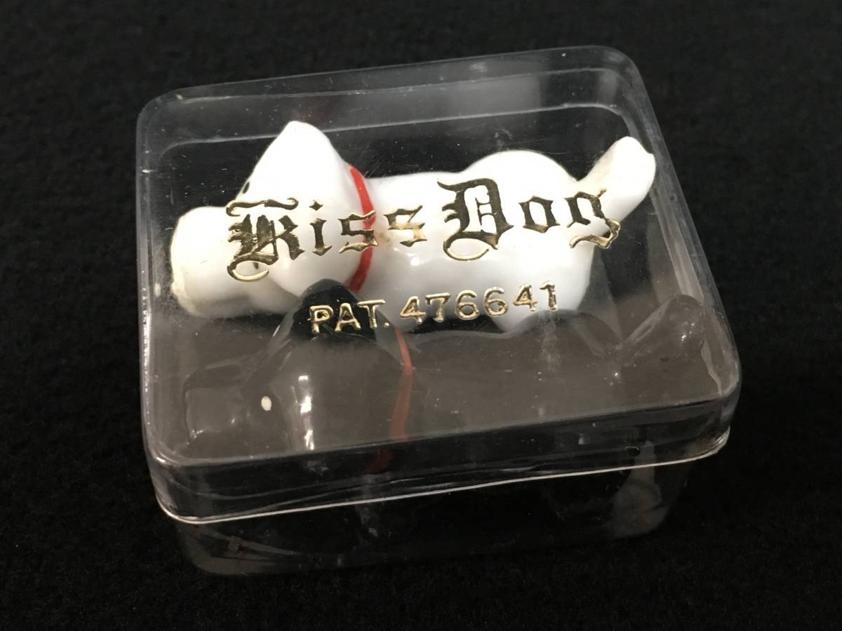 Kiss Dog キスドッグ 犬 磁石 置物 お土産 ファンシー 昭和_画像3