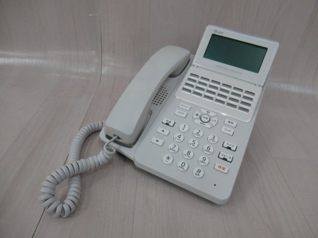 Ω保証有 ZH2 7151) A1-(24)IPTEL-(1)(W) NTT αA1 24ボタンIP電話機 中古ビジネスホン 領収書発行可能 同梱可 東17年製