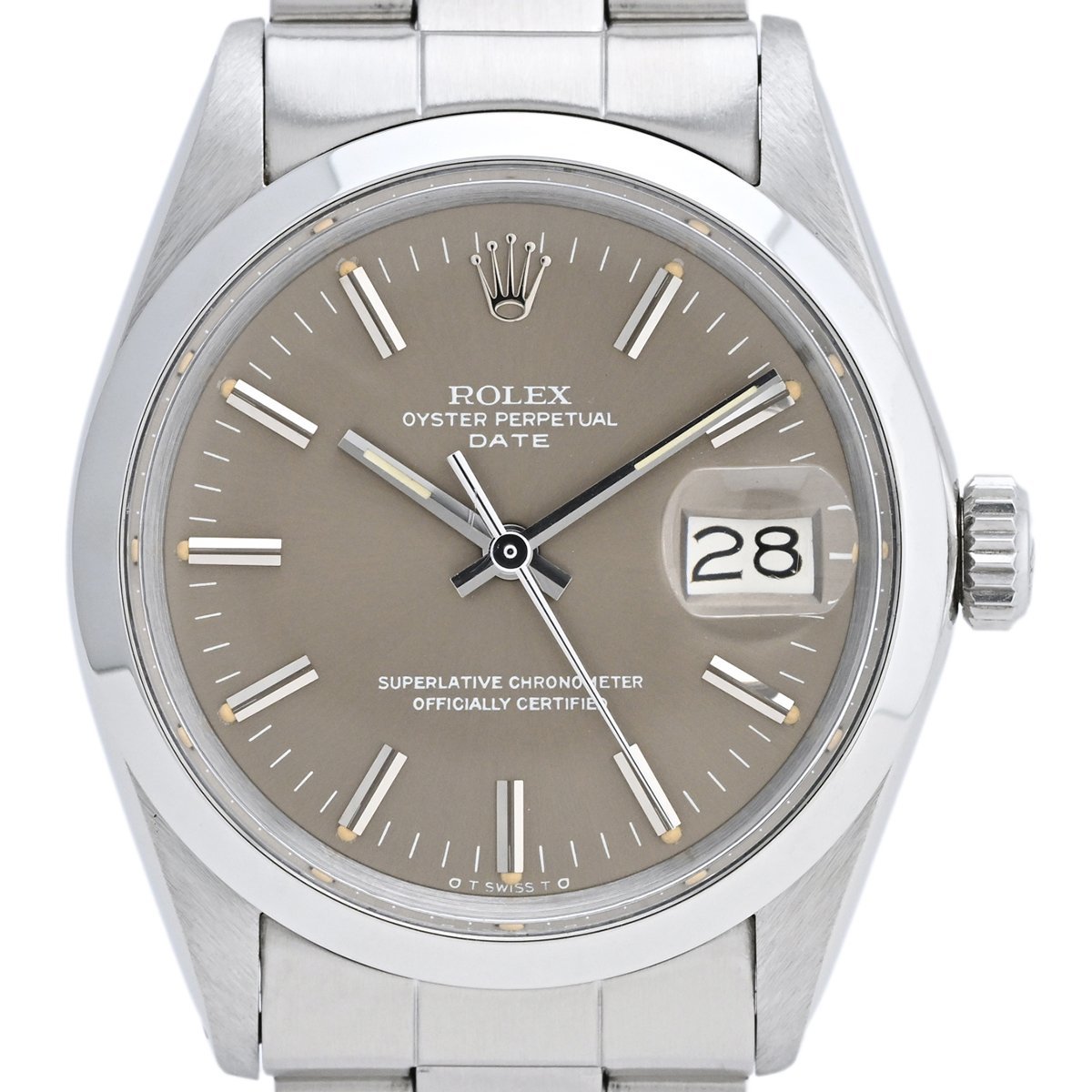 ロレックス ROLEX オイスターパーペチュアル デイト 1500 腕時計 SS 自動巻き ボーイズ 【中古】