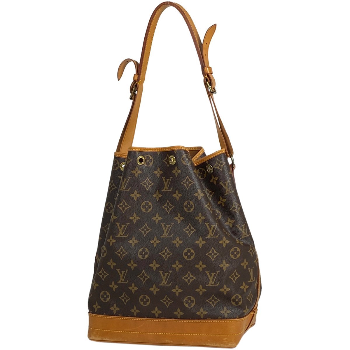 【ジャンク品】ルイ・ヴィトン Louis Vuitton ノエ ワンショルダー 肩掛け 巾着型 ショルダーバッグ モノグラム M42224 レディース 中古