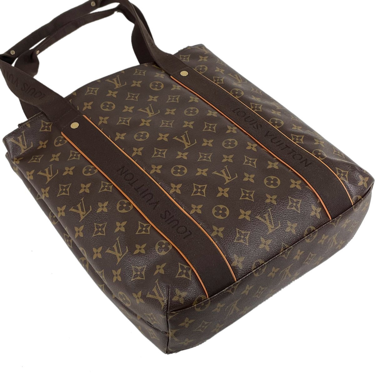 ルイ・ヴィトン Louis Vuitton カバ ボブール ショルダーバッグ 肩掛け トートバッグ モノグラム ブラウン M53013 メンズ 【中古】_バイセル 14171_2