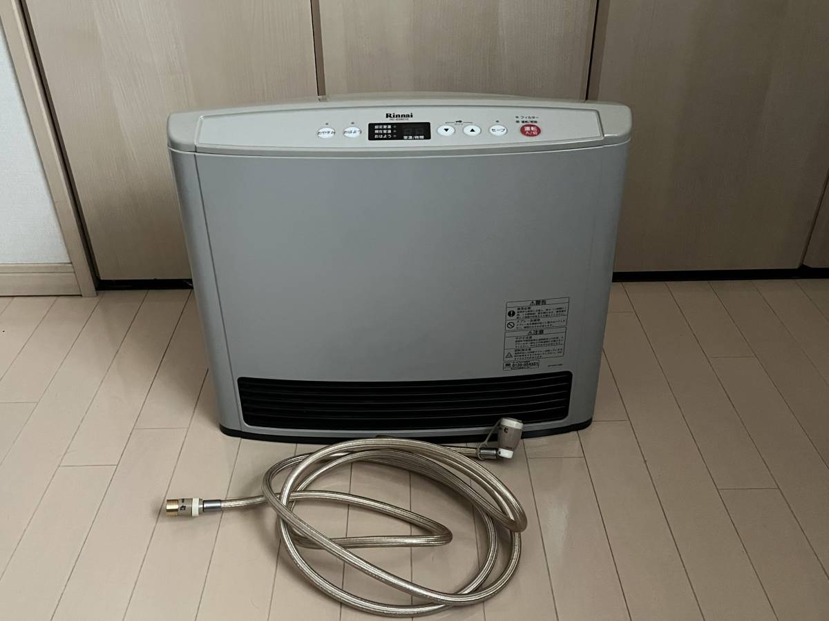 リンナイ　Rinnai　ガスファンヒーター　RC-E5801E-2　LPガス用　１５畳まで　AC１００V_画像1