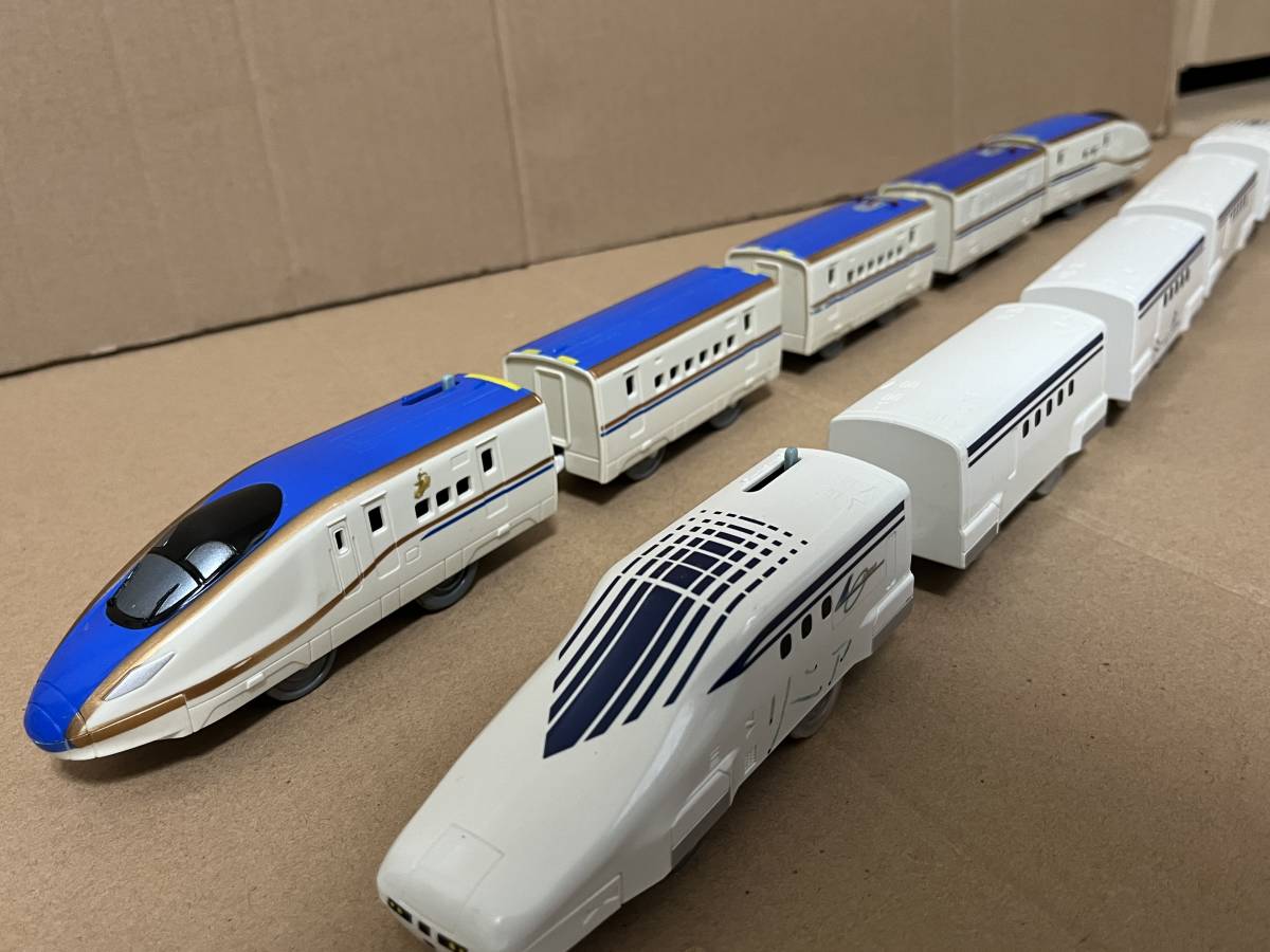 ４０　プラレール　かがやき　リニアモーターカー　新幹線　電車　鉄道　レール　おもちゃ　こども　タカラ　トミー_画像3