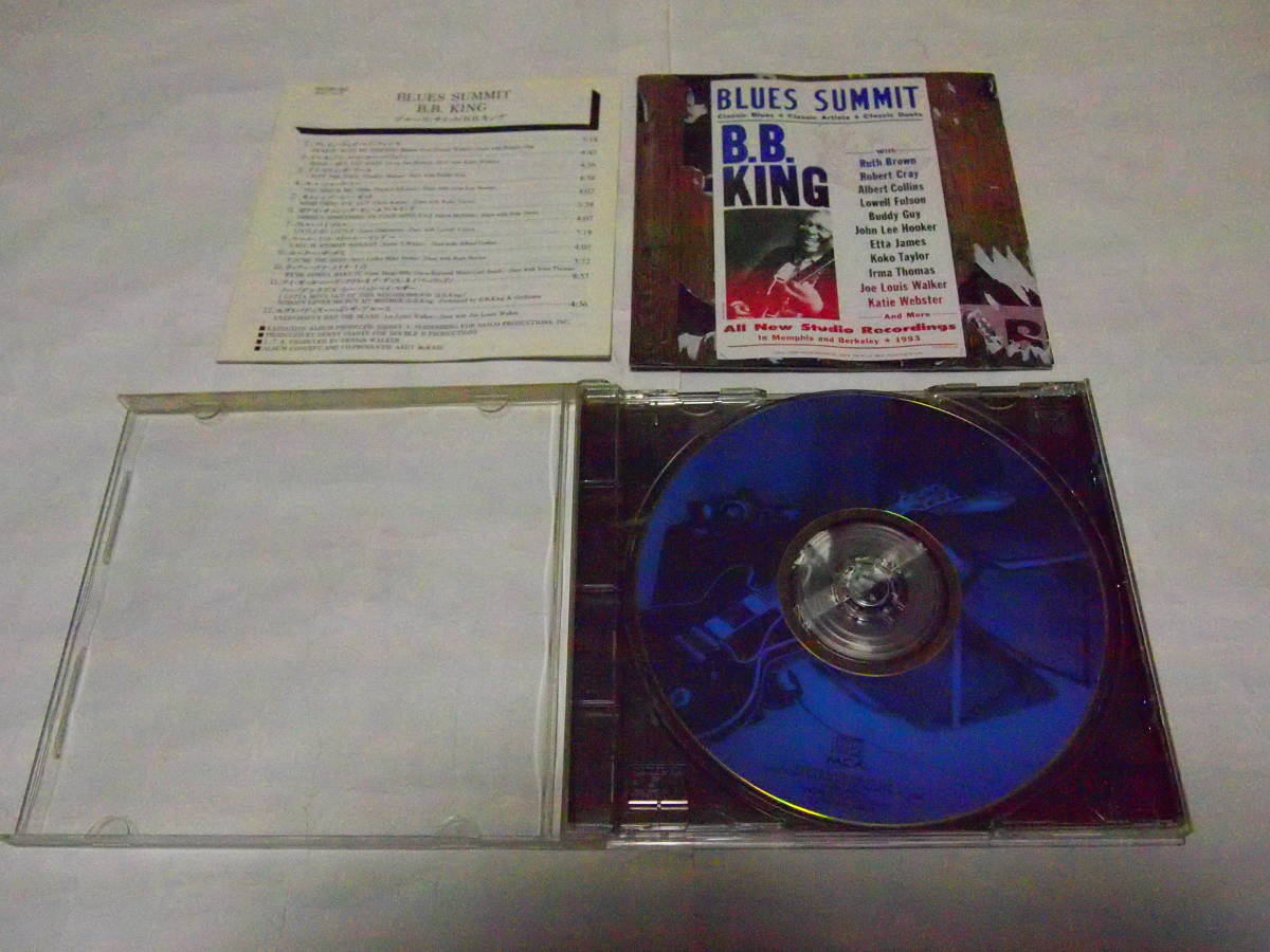 レア 送料無料 洋楽DC ブルース・サミット ビービーキング BLUES SUMMIT B.B.KING 1993/7/21 Playin’ WITH MY FRIENDS I Pity The Fool _画像1