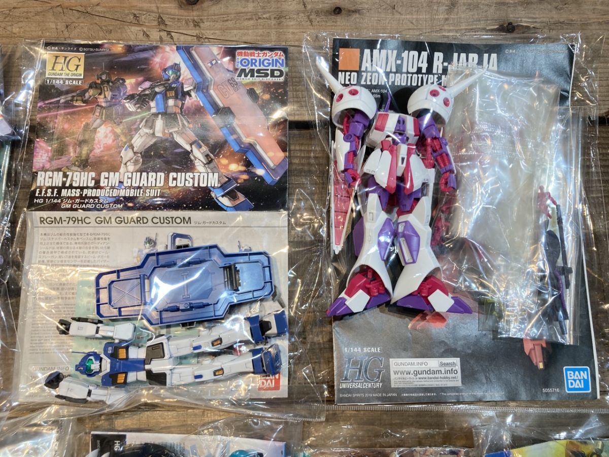 HG 百万式 ダブルゼッツー Rジャジャ AXIS スーパーカスタムザク2 など 完成品 まとめて/ジャンク ※まとめて取引・同梱不可 [21-8266]_画像3