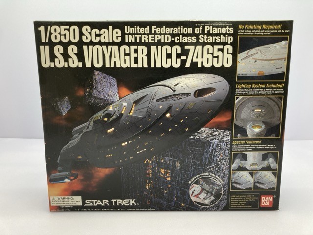 バンダイ 1/850 U.S.S.ヴォイジャー NCC-74656 0131434 ※まとめて取引・同梱不可 [12-7972]_画像2