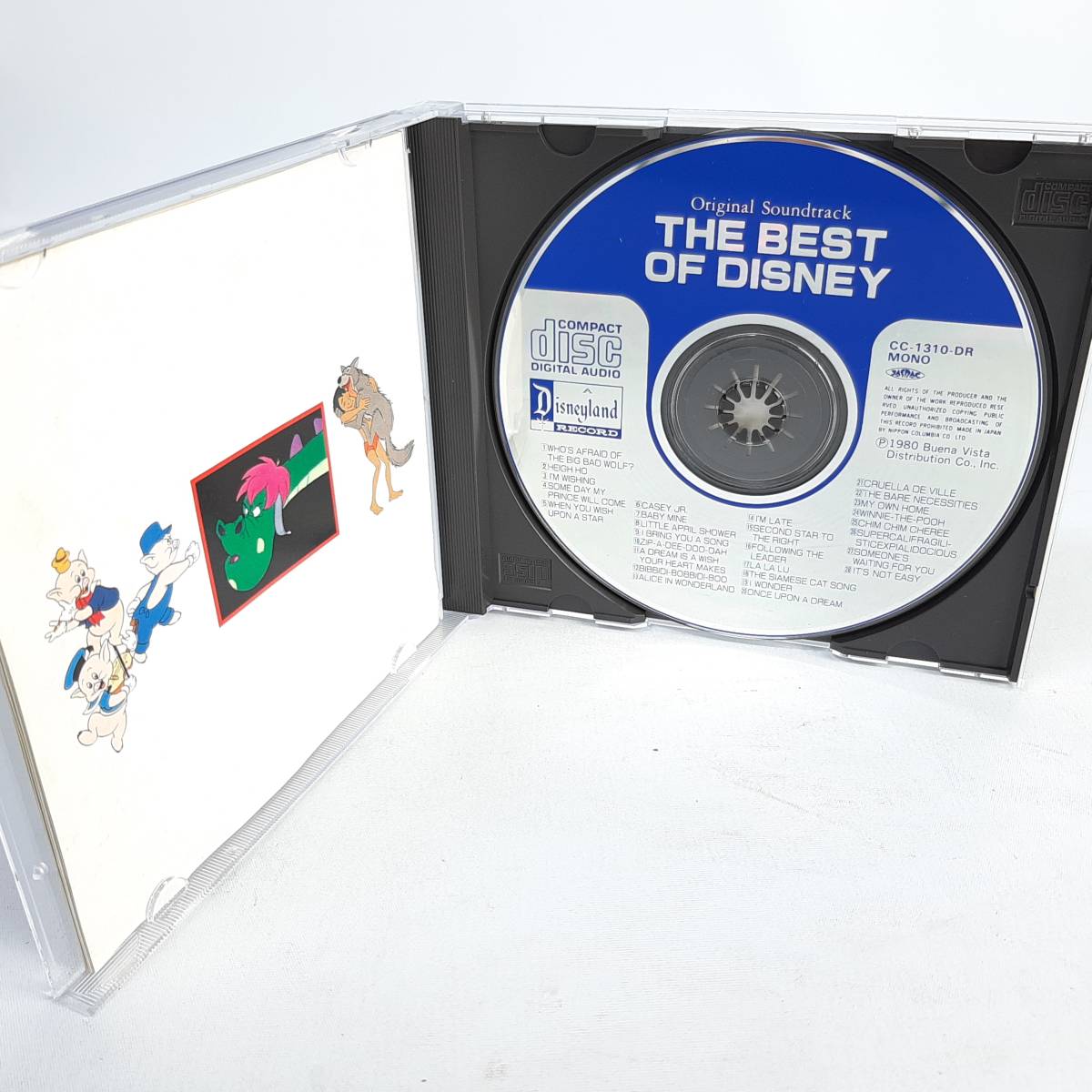 ザ・ベスト・オブ・ディズニー(名作映画主題歌集) THE BEST OF DISNEY -ORIGINAL SOUNDTRACK CD_画像3
