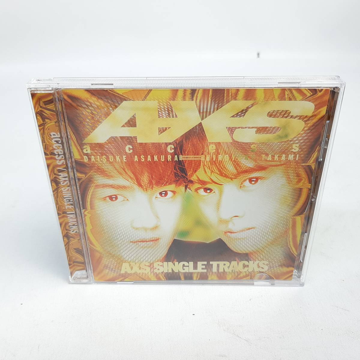 ACCESS(アクセス) 『AXS SINGLE TRACKS』/ ベストアルバムCD、浅倉大介、貴水博之_画像1