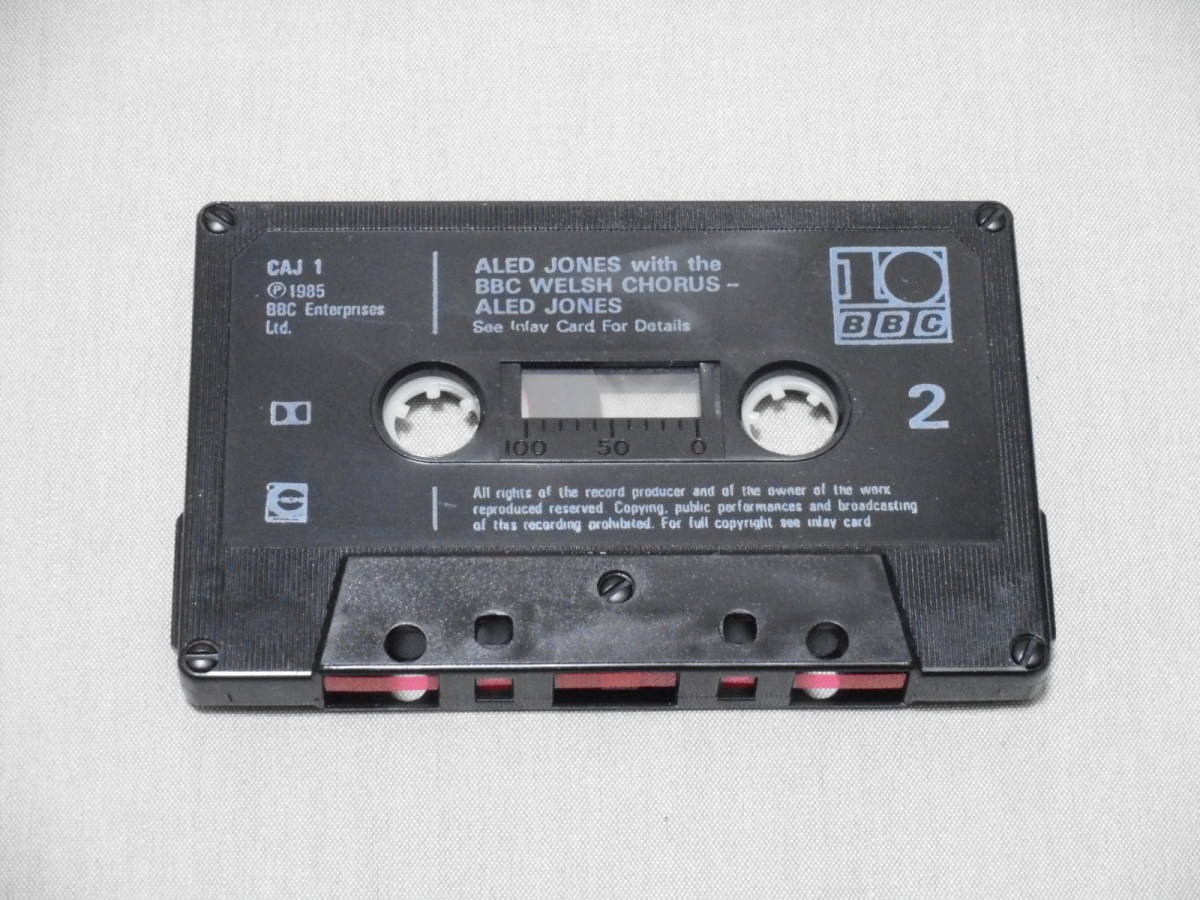 【カセット】 「アレッド・ジョーンズ＆ジョン・ヒュー・トーマス＆BBCウェールズ合唱団.」 英国製 カセットテープ、CT_画像6