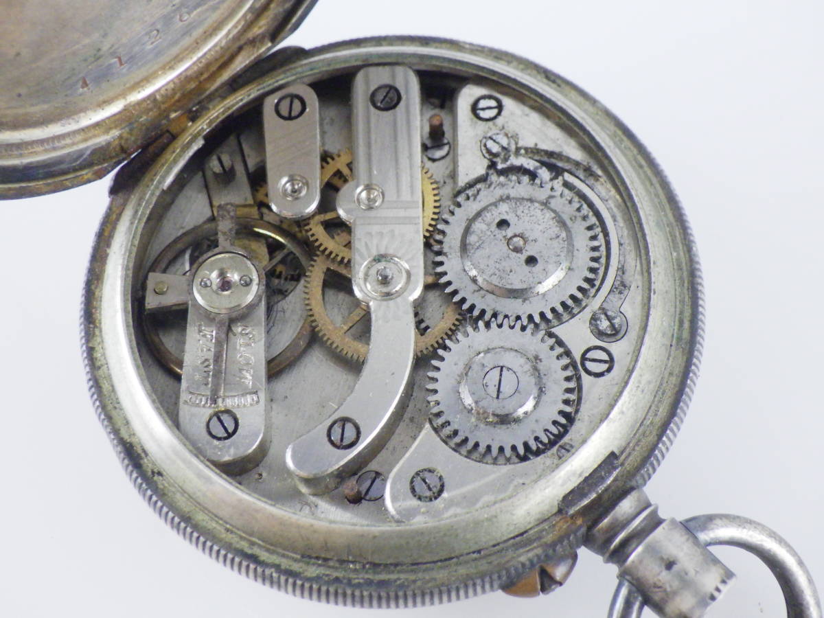 懐中時計 商館時計 手巻き 銀 アンティーク 0.800 ビンテージ 時計 セイコー シチズン ロンジン ジャンク_画像3