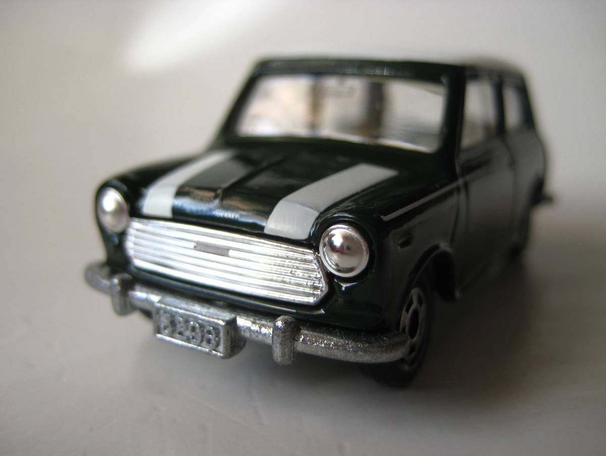 ★絶版トミカ　ミニ・クーパー・タイプ　■MINI　COOPER　TYPE■　白／深緑　★美品★　外箱欠損　入手困難！_画像3