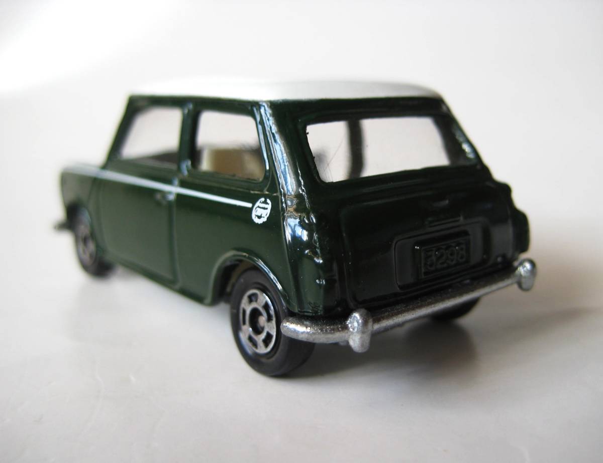 ★絶版トミカ　ミニ・クーパー・タイプ　■MINI　COOPER　TYPE■　白／深緑　★美品★　外箱欠損　入手困難！_画像6