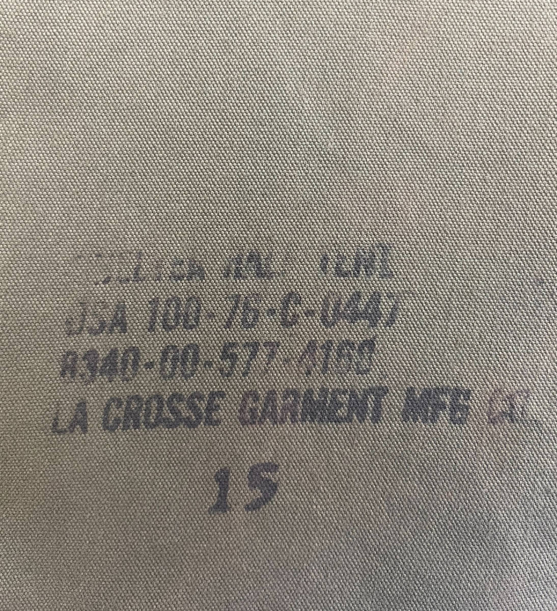 1976年ファスナー3本縫製済み(中央に縫製)米軍パップテント カスタム グッドコンディション！【田園びよりキャンプ場】_画像5
