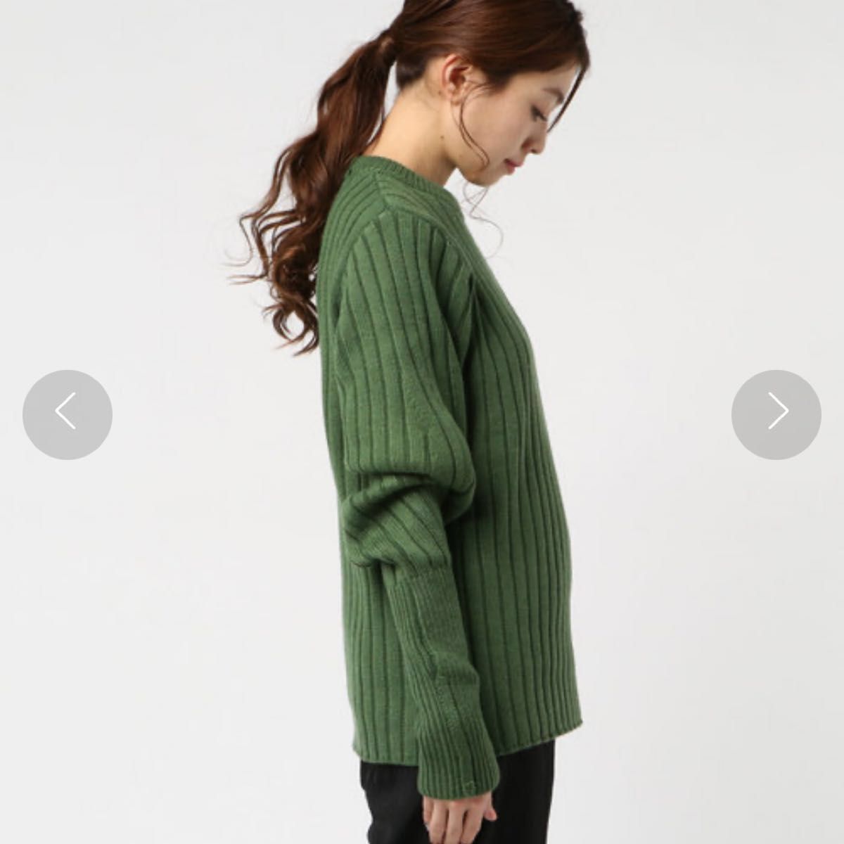 CLANE クラネ SOLID SLEEVE KNIT TOPS  ソリッドスリーブニットトップス ニット セーター サイズ2