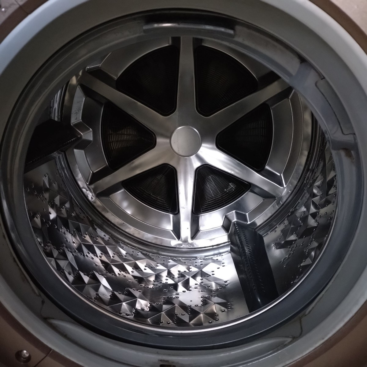 Panasonic パナソニック ドラム式電気洗濯乾燥機 NA-VX5E4L 11.0kg 動作確認済み メンテナンス済み 洗濯機 ホワイト 引き取り限定_画像7