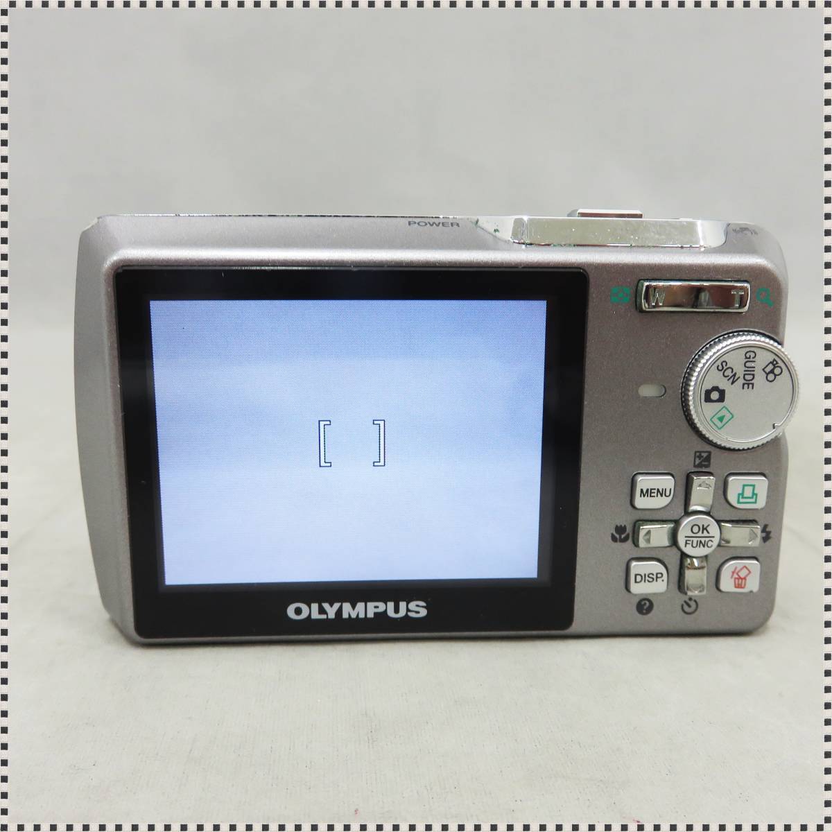 オリンパス μ750 コンデジ 充電器付 OLYMPUS HA010507 【 1円 】_画像4