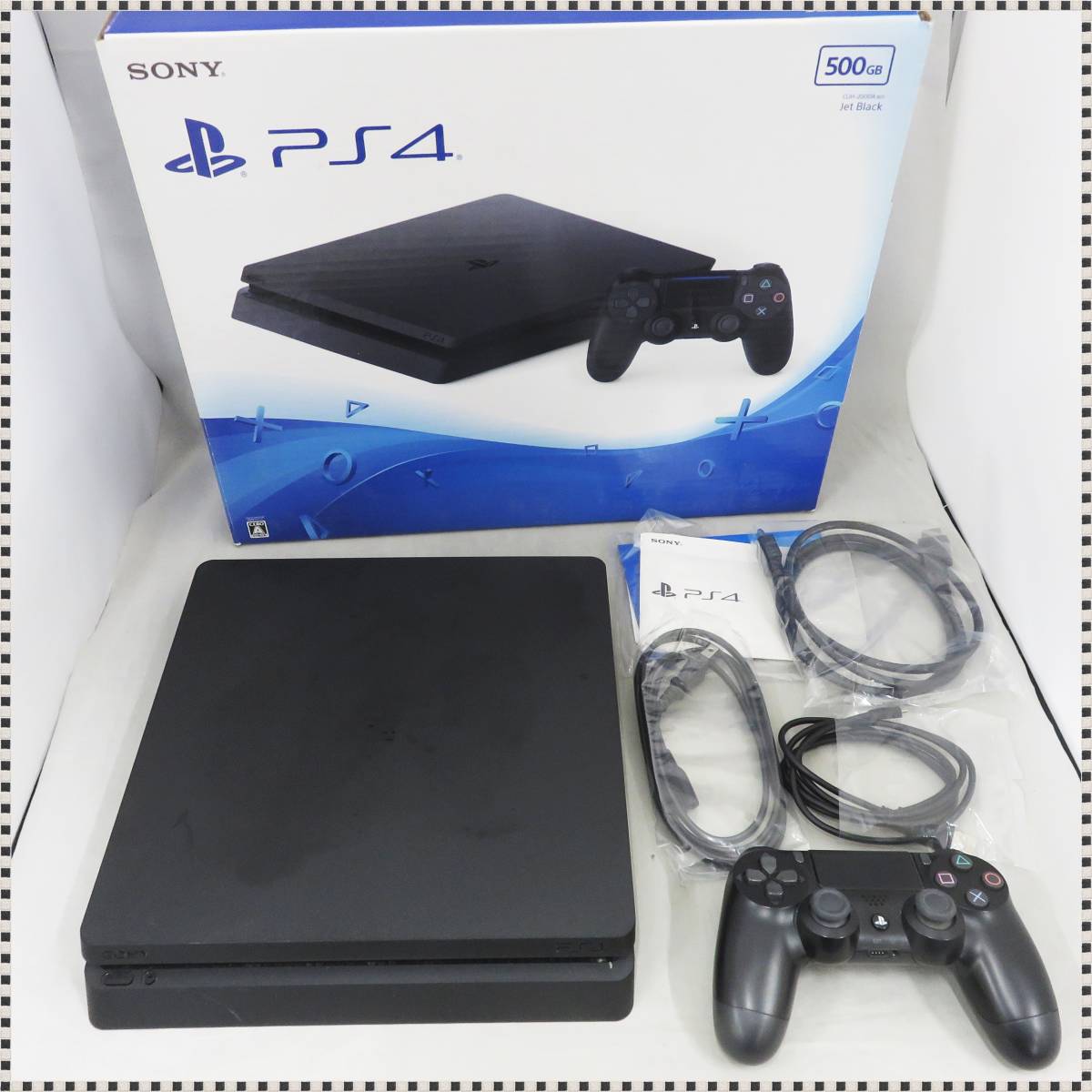 PlayStation4 ジェットブラック 500GB CUH-2000 AB01 PS4 HA011705(PS4