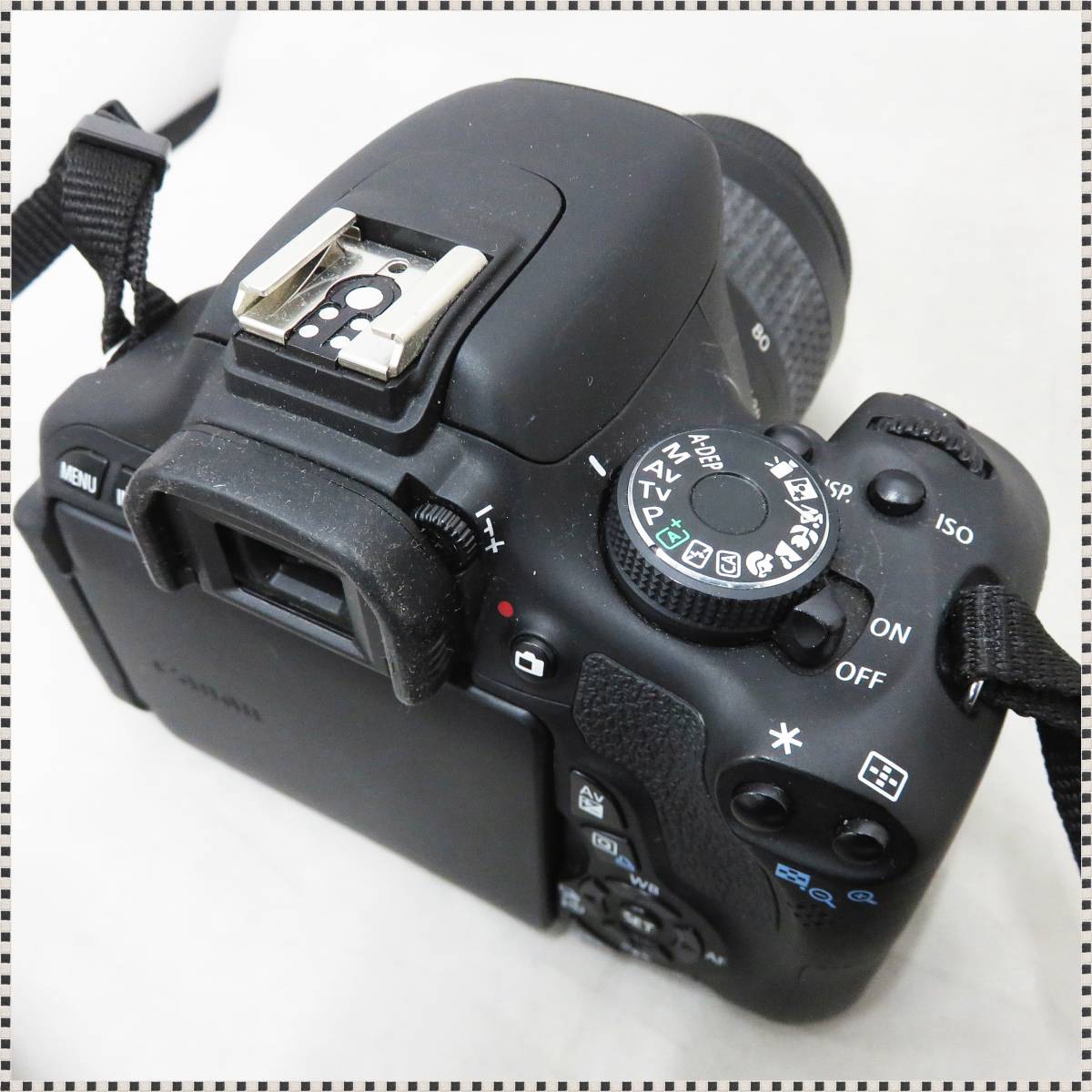 キャノン　CANON EOS Kiss X5 ダブルレンズ EF-S 18‐55㎜　EF 75-300mm 1:4-5.6 + 35-80 1:4-5.6 一眼レフカメラ HA012401_画像3