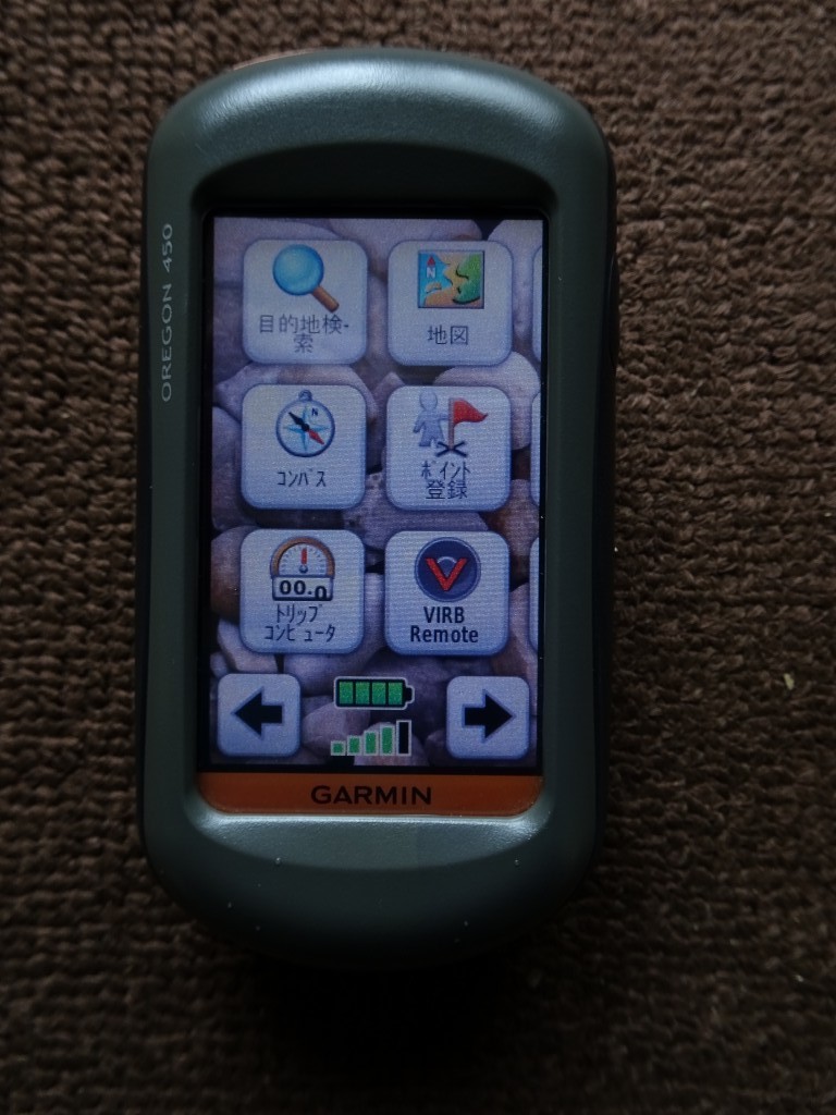 GARMIN OREGON 450 英語版　ガーミンGPS中古_画像1