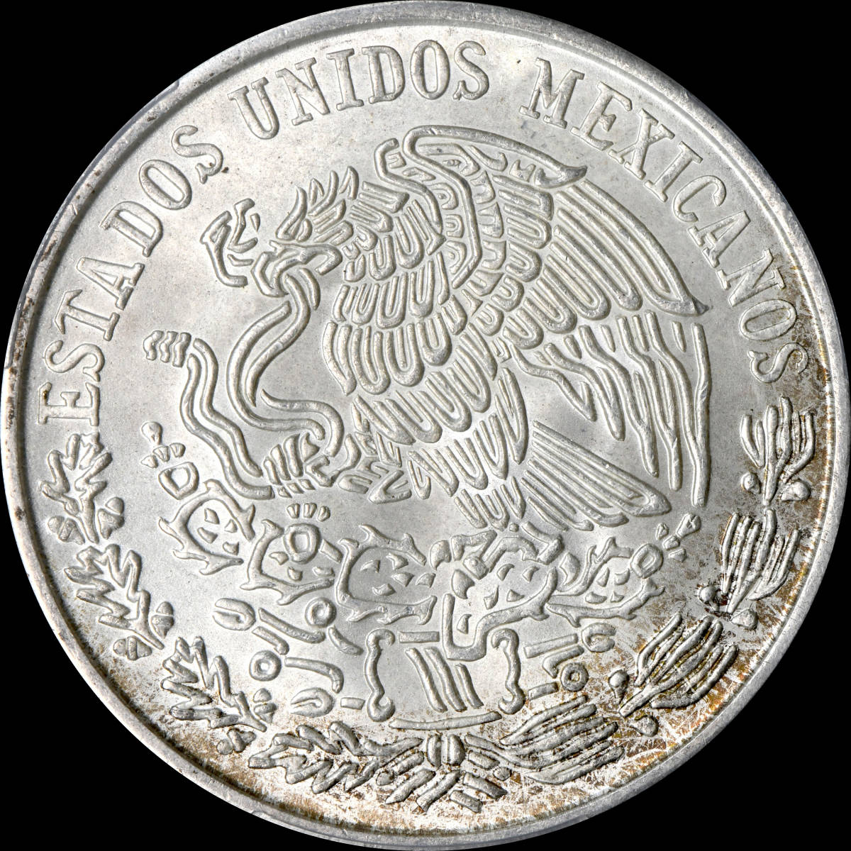 1円〜★金曜終了【PCGS MS63】1979 メキシコ 100P銀貨 未使用 世界コイン 古銭 貨幣 硬貨 銀貨 金貨 銅貨【決済期限火曜日】_画像1