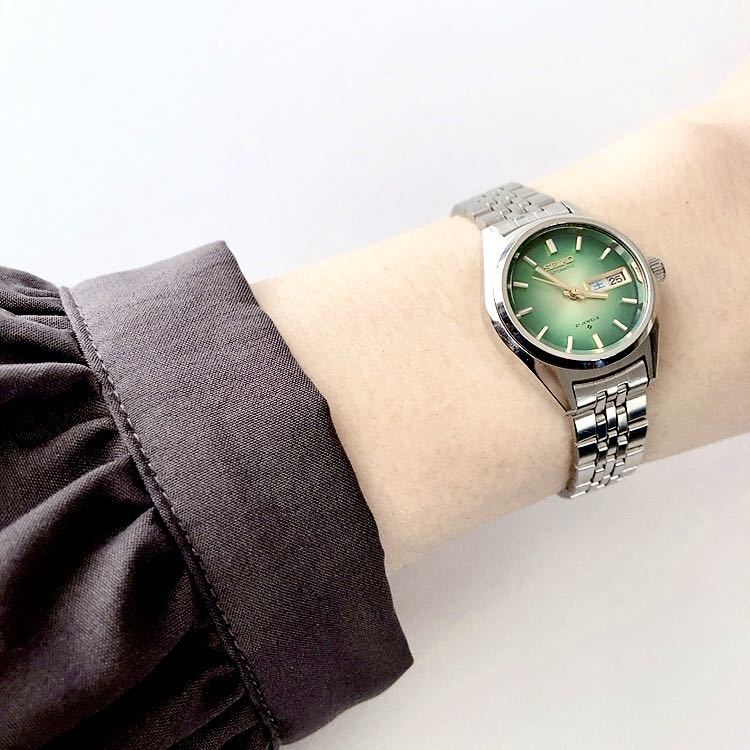 SEIKO 21石 レディース自動巻/手巻き腕時計 稼動 #2706-0290 SEIKO 21石 レディース自動巻/手巻き腕時計 稼動 #2706-0290
