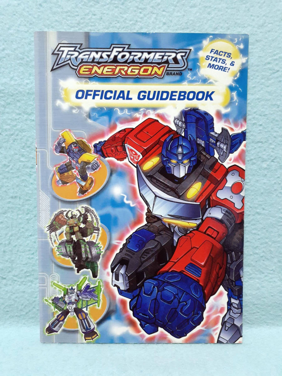 洋書 トランスフォーマー ENERGON エネルゴン オフィシャル ガイドブック 2004年 TRANSFORMERS OFFCIAL GUIDEBOOK スーパーリンク TOY 玩具_商品説明を必ずお読みください