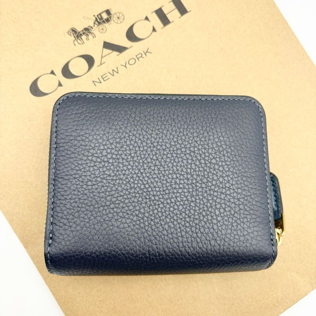 【COACH☆新品】ビルフォールド ウォレット・カラーブロック！デニム マルチ！_画像4