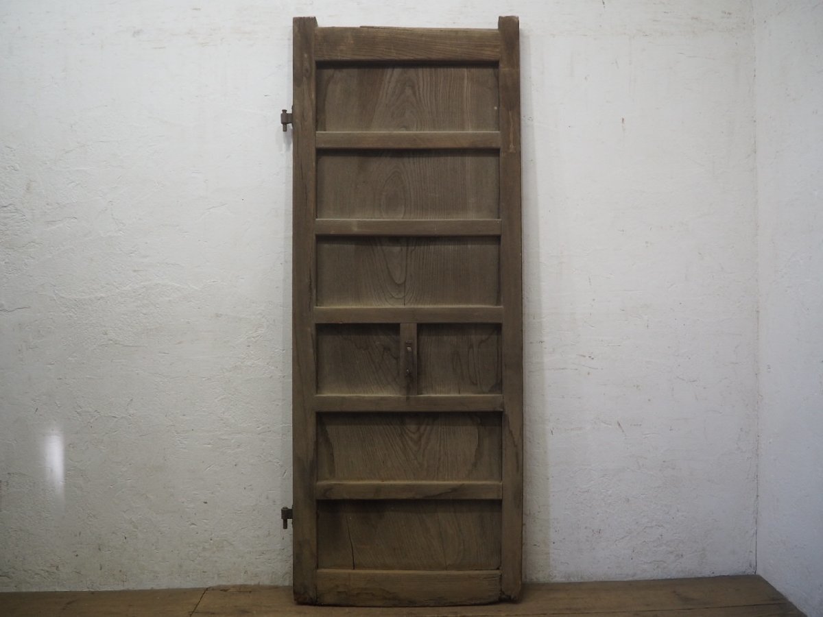 taP0150*[H177cm×W68,5cm]* defect have * antique * -ply thickness . zelkova. era warehouse door * zelkova old fittings door gate block house old Japanese-style house reproduction . entering . objet d'art N under 