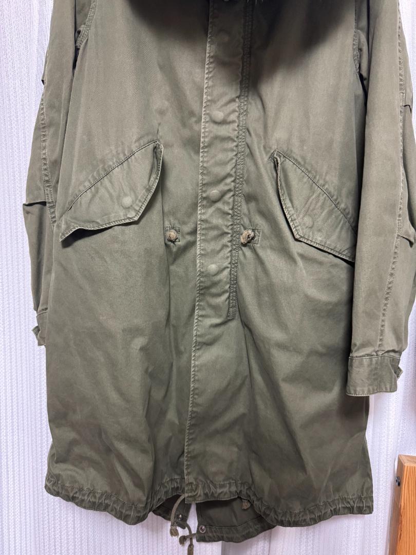 green 現HYKE モッズコート Lサイズ ホワイト フォックス ファー green 現HYKE モッズコート Lサイズ ホワイト フォックス ファー