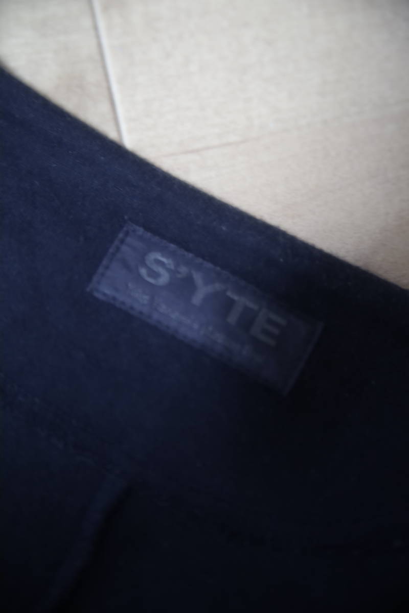 【訳アリ】S'YTE yohjiyamamoto Cotton Jersey Double Grafting Cardigan サイズM サイトヨウジヤマモト カーディガン ユニセックスの画像4