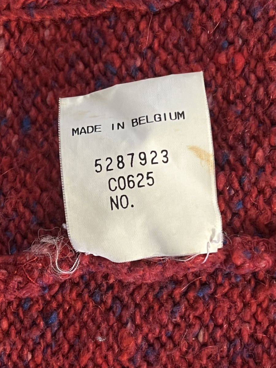 DRIES VAN NOTEN 90s первый период бирка большой размер nep ребра вязаный Belgium жакет пальто рубашка брючный костюм margiela Leica 