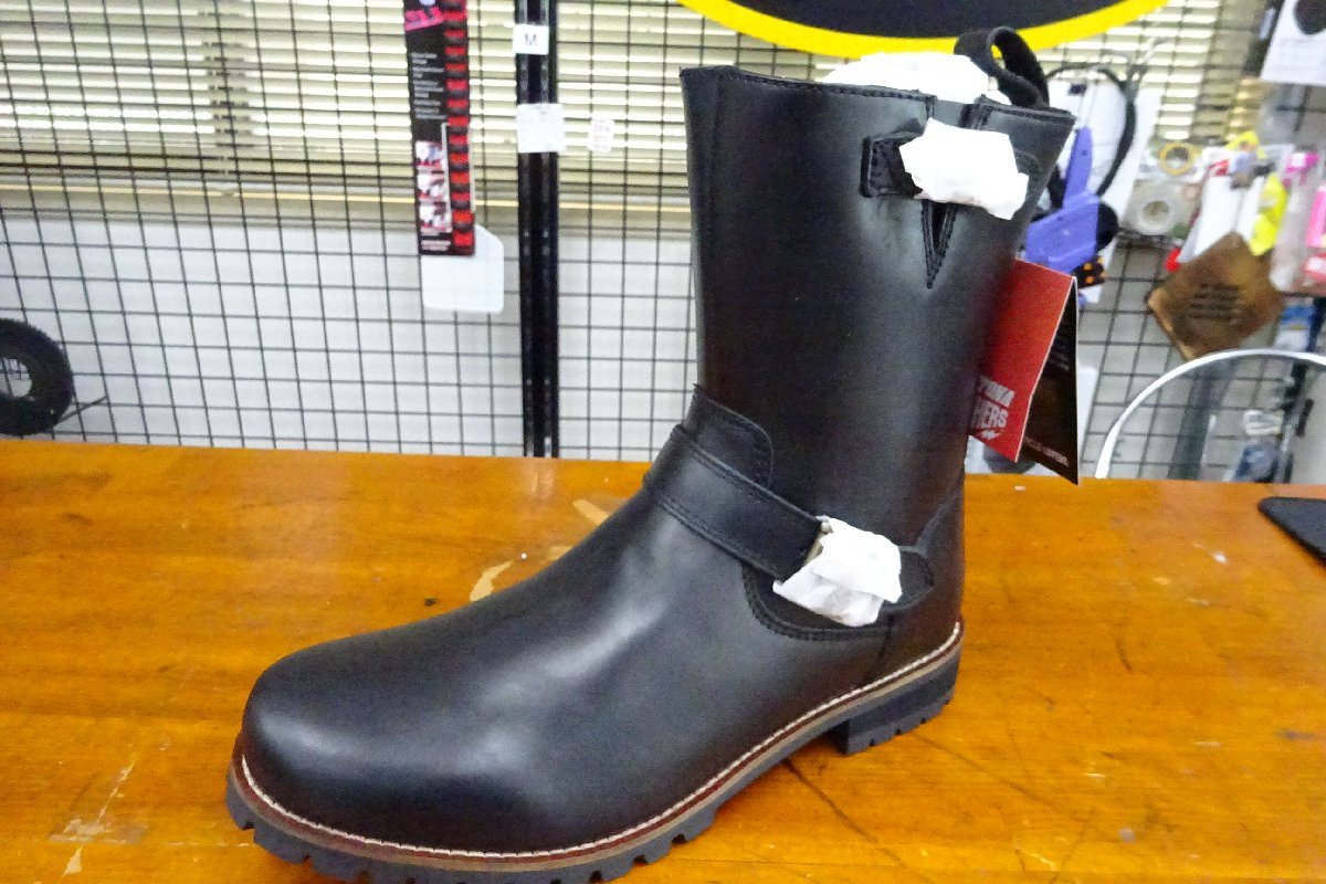 デイトナ　【HBS-004】　エンジニアタイプ　ブーツ　ブラック　サイズ２８．０㎝　展示サンプル品　左側のみ！_画像1