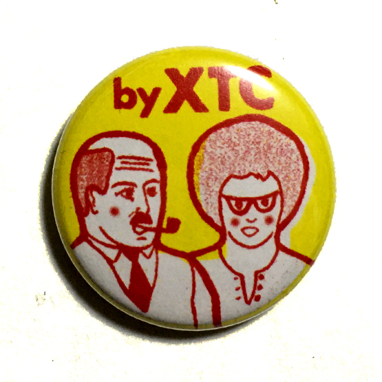 25mm 缶バッジ XTC Making Plans For Nigel New Wave Andy Partridge アンディ・パートリッジ Punk Power Pop_画像1