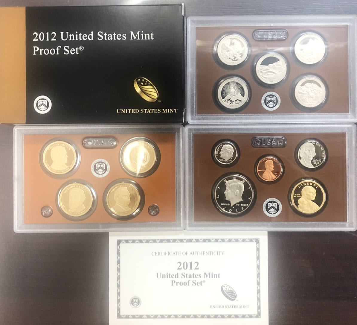 2012 アメリカ プルーフセット UNITED STATES MINT PROOF SET 貨幣セット_画像1