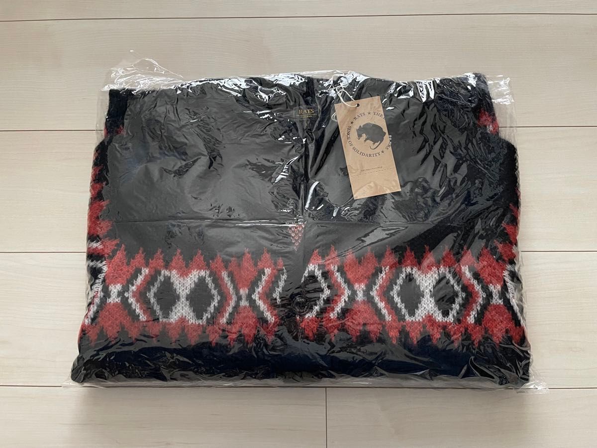 RATS NATIVE MOHAIR KNIT CARDIGAN Lサイズ キムタク 木村拓哉 RATS NATIVE MOHAIR KNIT CARDIGAN Lサイズ キムタク 木村拓哉
