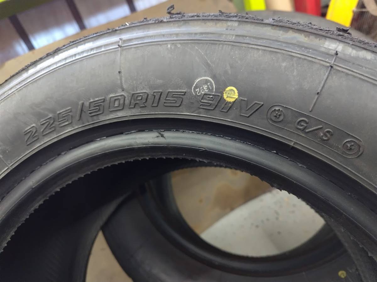 225/50R15 ADVAN A050 G/S GS 中古2本セット 22年51週_画像5