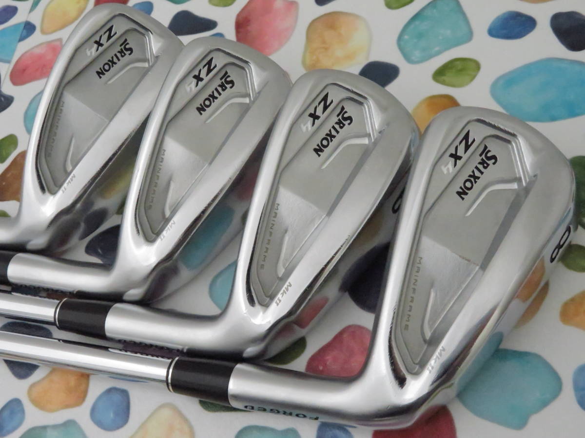 ダンロップ　スリクソン　SRIXON ZX4 MkⅡ 5-PW,AW 7本セット 純正 スチール NS PRO 950GH neo DST S_画像4