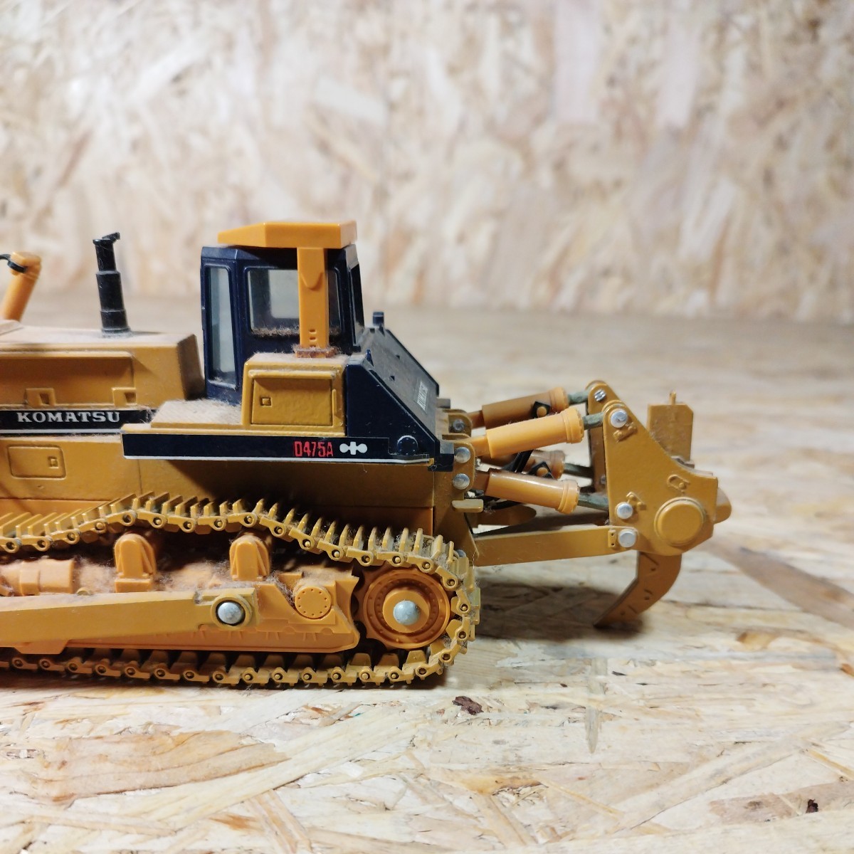 1円〜/KOMATSU/コマツ/ブルドーザー/D475A/BULLDOZER/ミニカー/おもちゃ/玩具/レトロ/日本製/中古_画像5