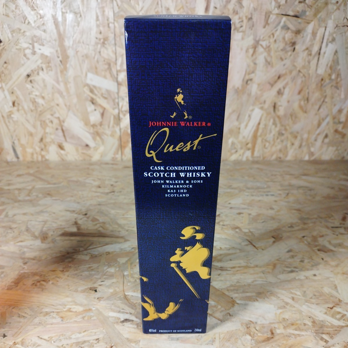 1円〜/未開栓/JOHNNIE WALKER/ジョニーウォーカー/Quest/クエスト/スコッチウイスキー/古酒/750ml/40%/箱付き_画像9