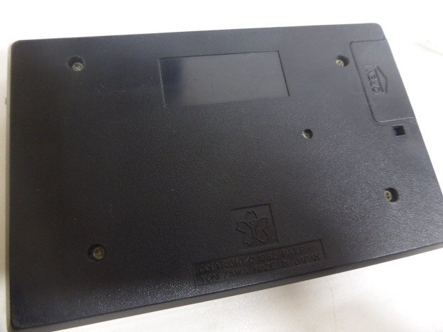 W8480R ゲームウォッチ 西部警察 ヨネザワ LCD GAME 【ジャンク品】_画像3