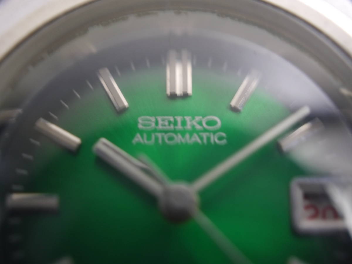 美品 セイコー SEIKO 17石 自動巻き 3針 デイト 2205-0691 女性用 レディース 腕時計 W856 稼働品_画像3