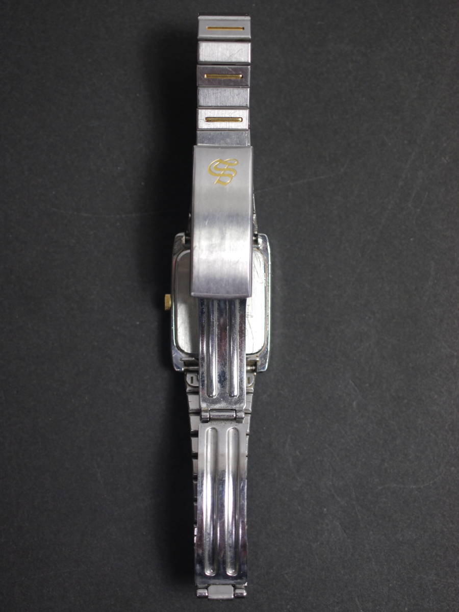 セイコー SEIKO クォーツ 3針 純正ベルト 1221-5070 女性用 レディース 腕時計 W786 稼働品_画像6