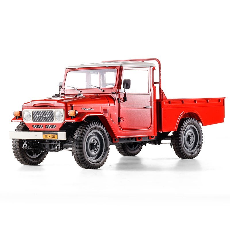 赤 FMS トヨタ ランドクルーザー FJ45 1:12 RTR プロポ付 7.4vバッテリー付 超リアル オフロード 2段変速ギア RCラジコン_画像1