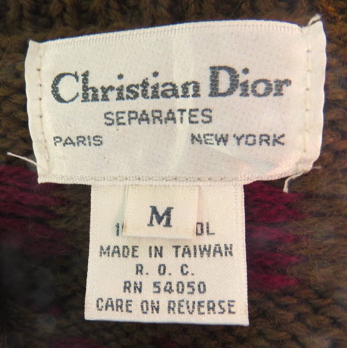 Christian Dior SEPARATES クリスチャンディオール カーディガン　サイズM _画像3