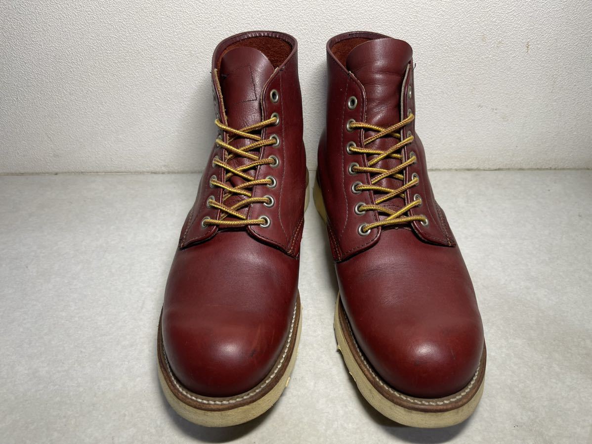 REDWING レッドウィング アイリッシュセッター 8166 90's 四角犬タグ プレーントゥ US10 D USED 美品 vintage_画像2