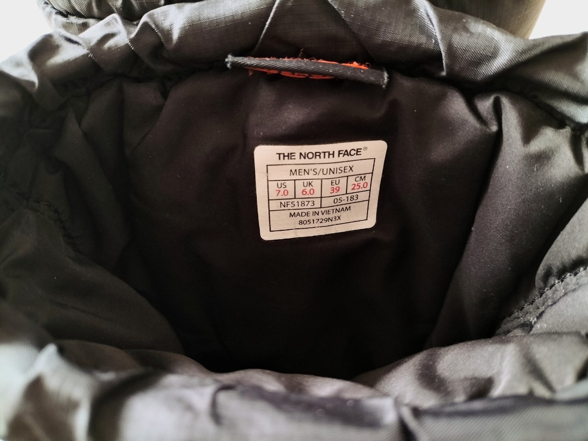 [THE NORTH FACE] The North Face *npsi ботиночки * боты чёрный защищающий от холода *25.0cm