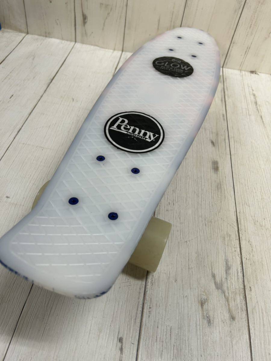 【未使用】★Penny AUSTRALLIA スケートボード 22インチ★GLOW IN THE DARK DECK&WHEELS ペニー スケボー_画像7