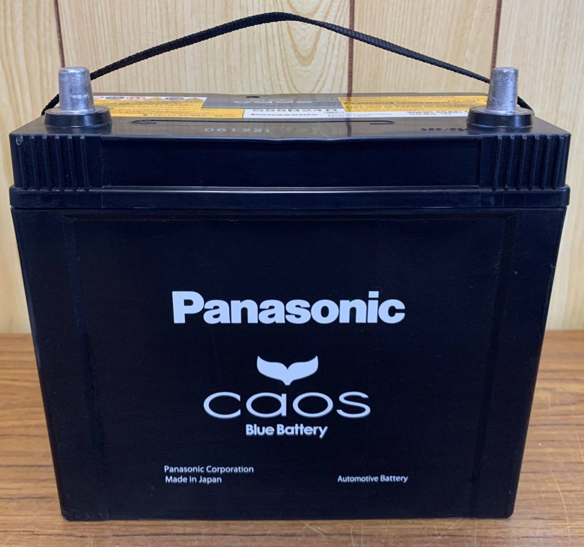Panasonic　パナソニック　Caos　Blue Battery　S55B24R　中古品　100％良好_画像1